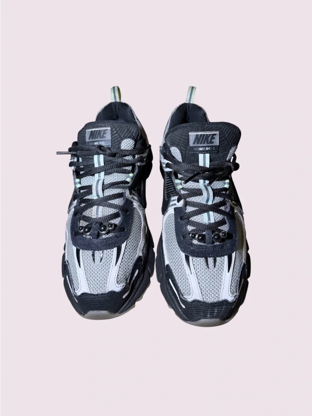 Nike Zoom Vomero 5 Spider Halloween Size 7Y / Womens 8.5 HQ3477-001